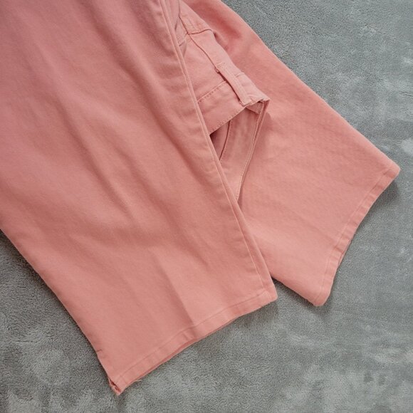 Gloria Vanderbilt Amanda Womens Jeans 18W Plus Capri Orange Denim Zip Fly CAP11E - Picture 4 of 10